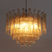 Golden Amber Murano Glass Chandelier - Vakkerlight