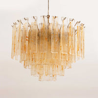 Golden Amber Murano Glass Chandelier - Vakkerlight