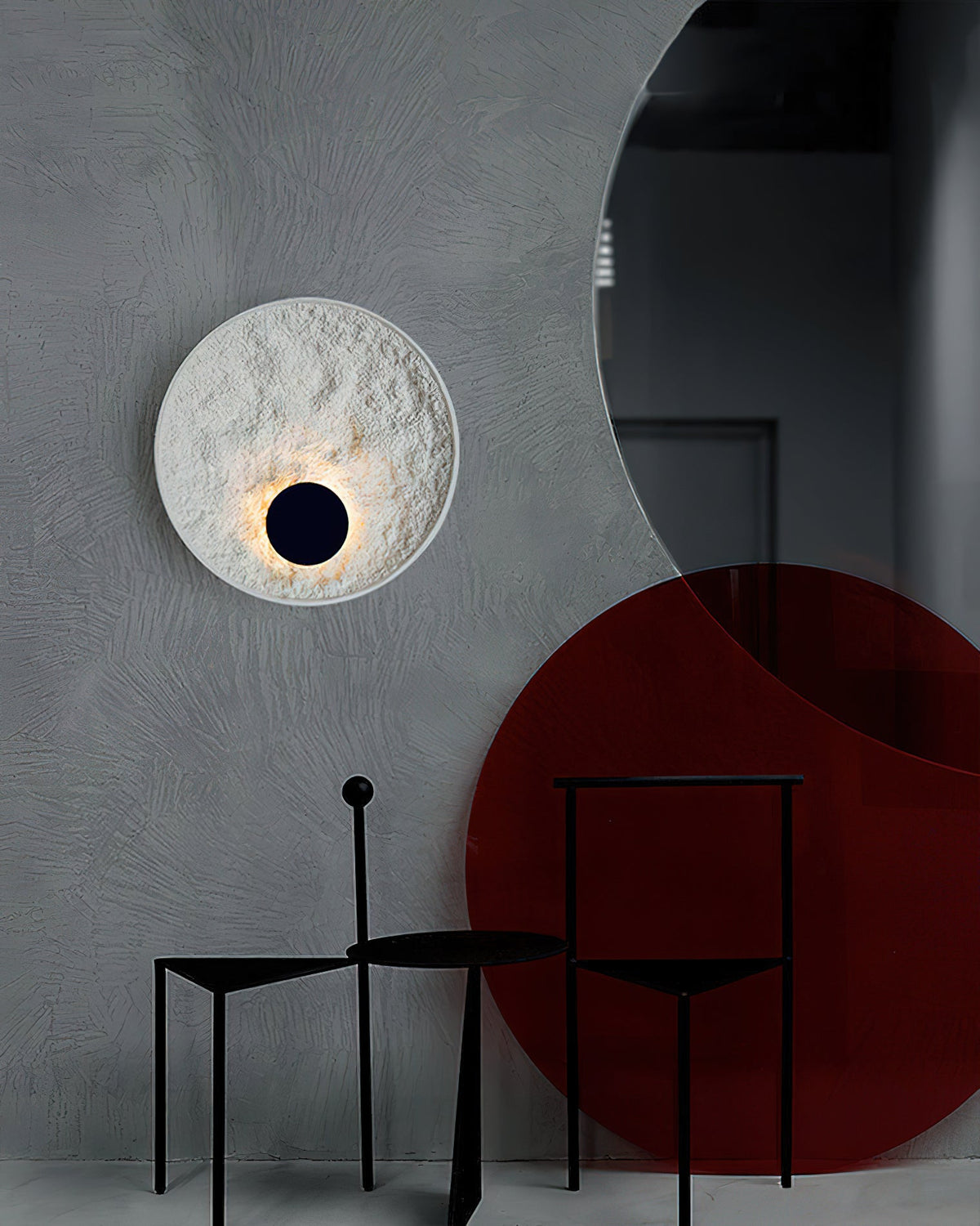 Vakker Limited Resin Circular Wall Lamp — Detail View 17