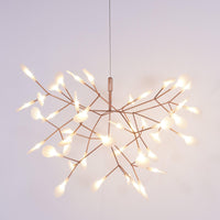 Rose Gold Firefly LED Chandelier - Vakkerlight