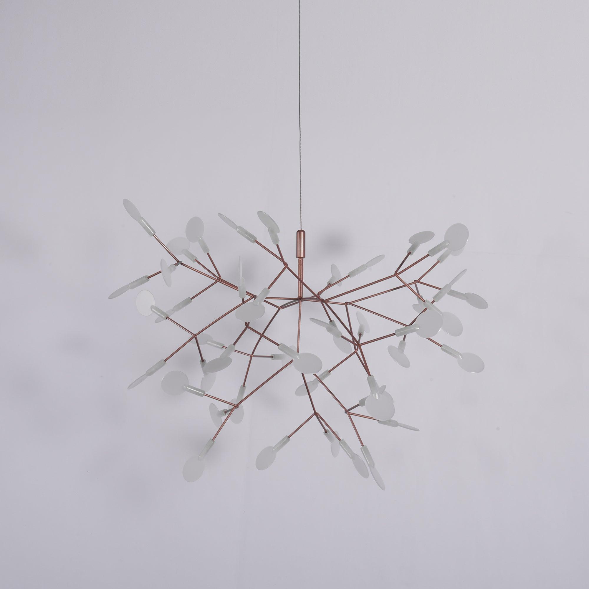Rose Gold Firefly LED Chandelier - Vakkerlight