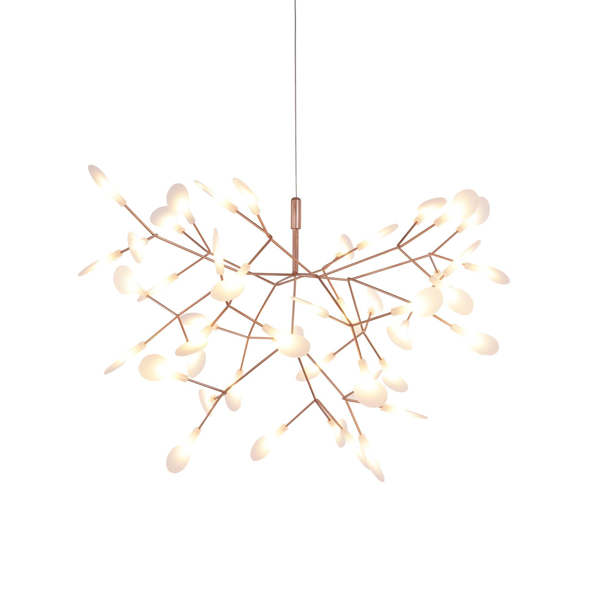 Rose Gold Firefly LED Chandelier - Vakkerlight