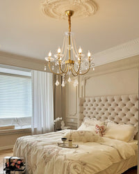 Imperial Pearl Crystal Chandelier - Vakkerlight
