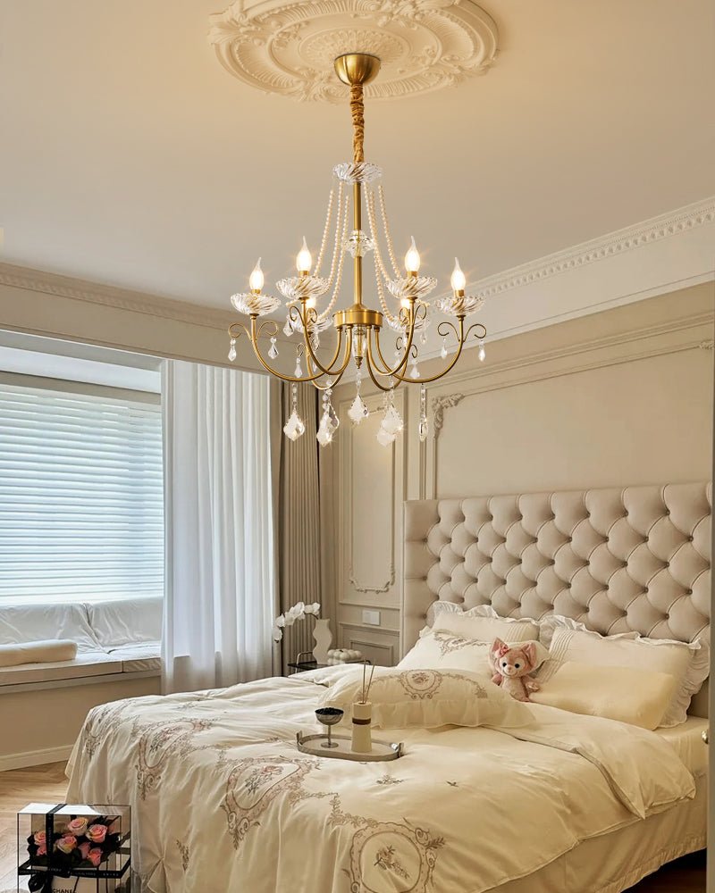 Imperial Pearl Crystal Chandelier - Vakkerlight