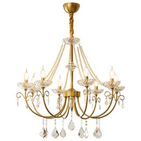Imperial Pearl Crystal Chandelier - Vakkerlight