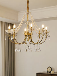 Imperial Pearl Crystal Chandelier - Vakkerlight