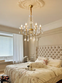 Imperial Pearl Crystal Chandelier - Vakkerlight