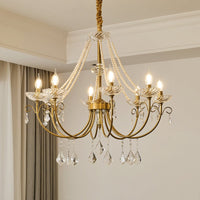Imperial Pearl Crystal Chandelier - Vakkerlight