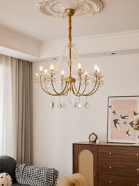 Imperial Pearl Crystal Chandelier - Vakkerlight