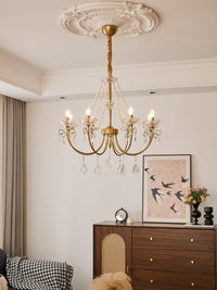 Imperial Pearl Crystal Chandelier - Vakkerlight