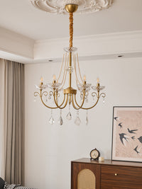 Imperial Pearl Crystal Chandelier - Vakkerlight
