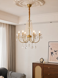 Imperial Pearl Crystal Chandelier - Vakkerlight