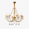 Imperial Pearl Crystal Chandelier