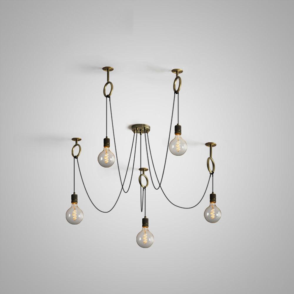 Industrial Spider Chandelier - Vakkerlight