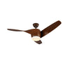 Janubi 52″ Ceiling Fan Light, Retro style, suitable for bedroom and living room