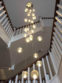 Crystal Bubbles Balls Pendant Lamp - Vakkerlight