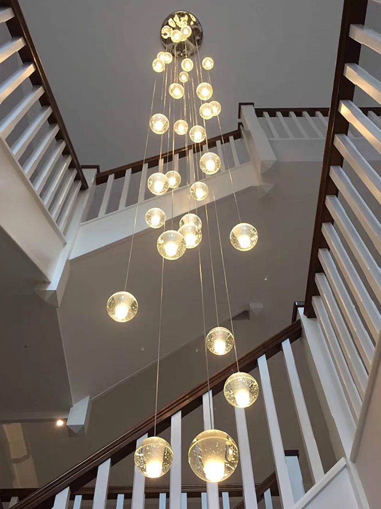 Crystal Bubbles Balls Pendant Lamp - Vakkerlight