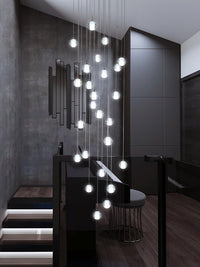 Crystal Bubbles Balls Pendant Lamp - Vakkerlight