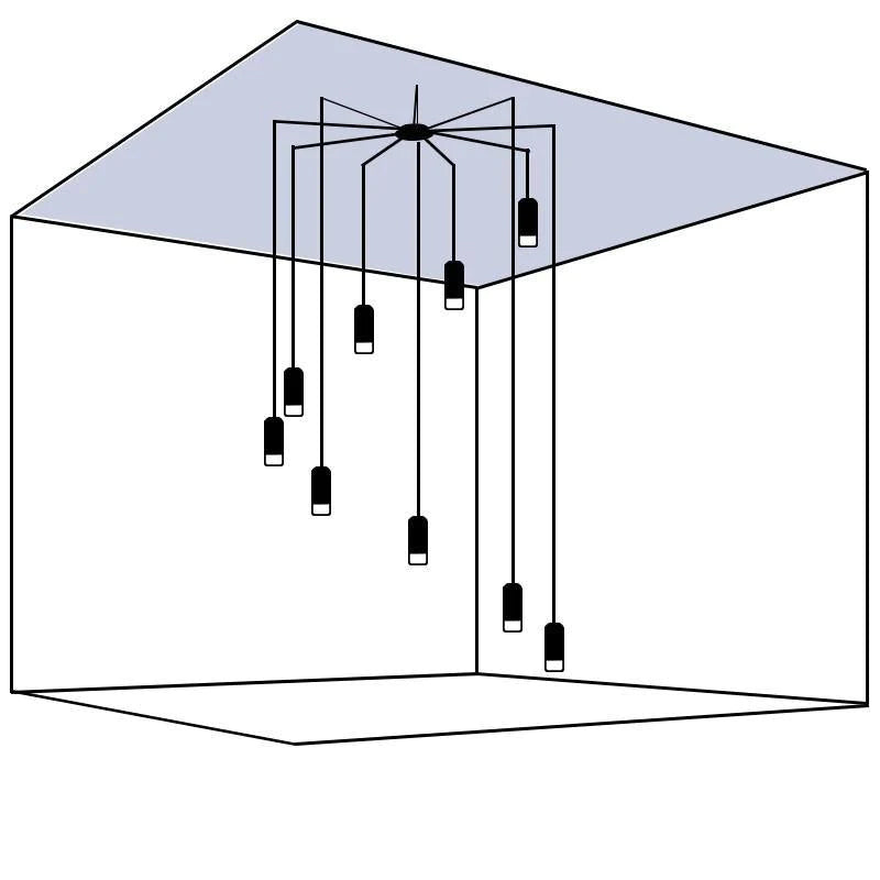 Line Form Pendant light - Vakkerlight