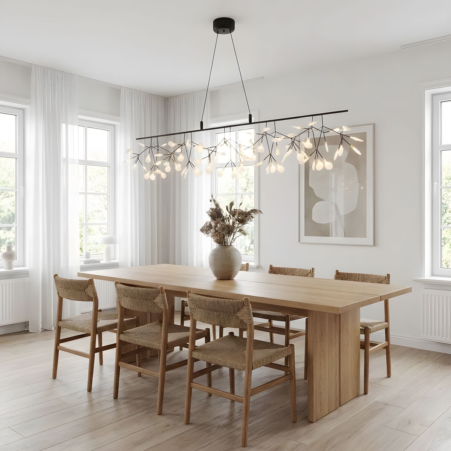 Long Style Firefly LED Chandelier - Vakkerlight