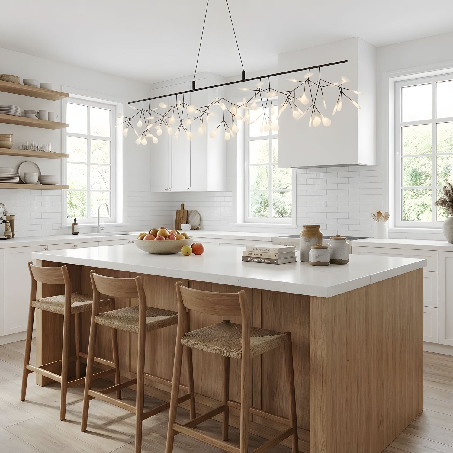 Long Style Firefly LED Chandelier - Vakkerlight