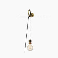 Loop Minimalist Wall Light With Wall Socket - Vakkerlight