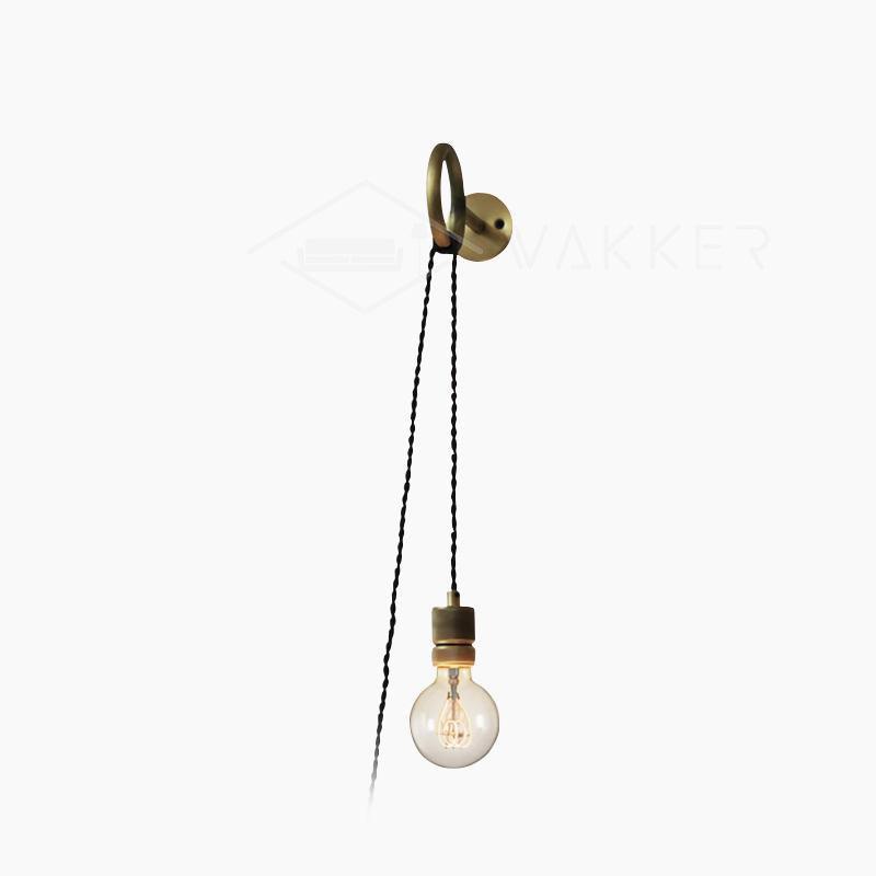 Loop Minimalist Wall Light With Wall Socket - Vakkerlight