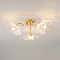 Lotus Leaf Glass Ceiling Lamp - Vakkerlight