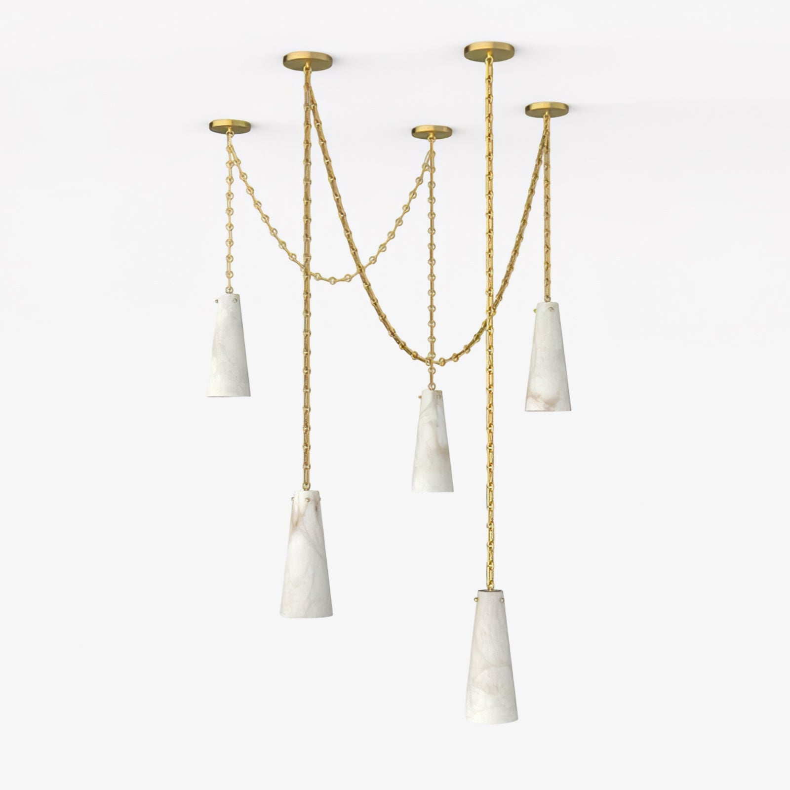 Savona Alabaster Chandelier - Vakkerlight