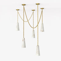 Savona Alabaster Chandelier - Vakkerlight