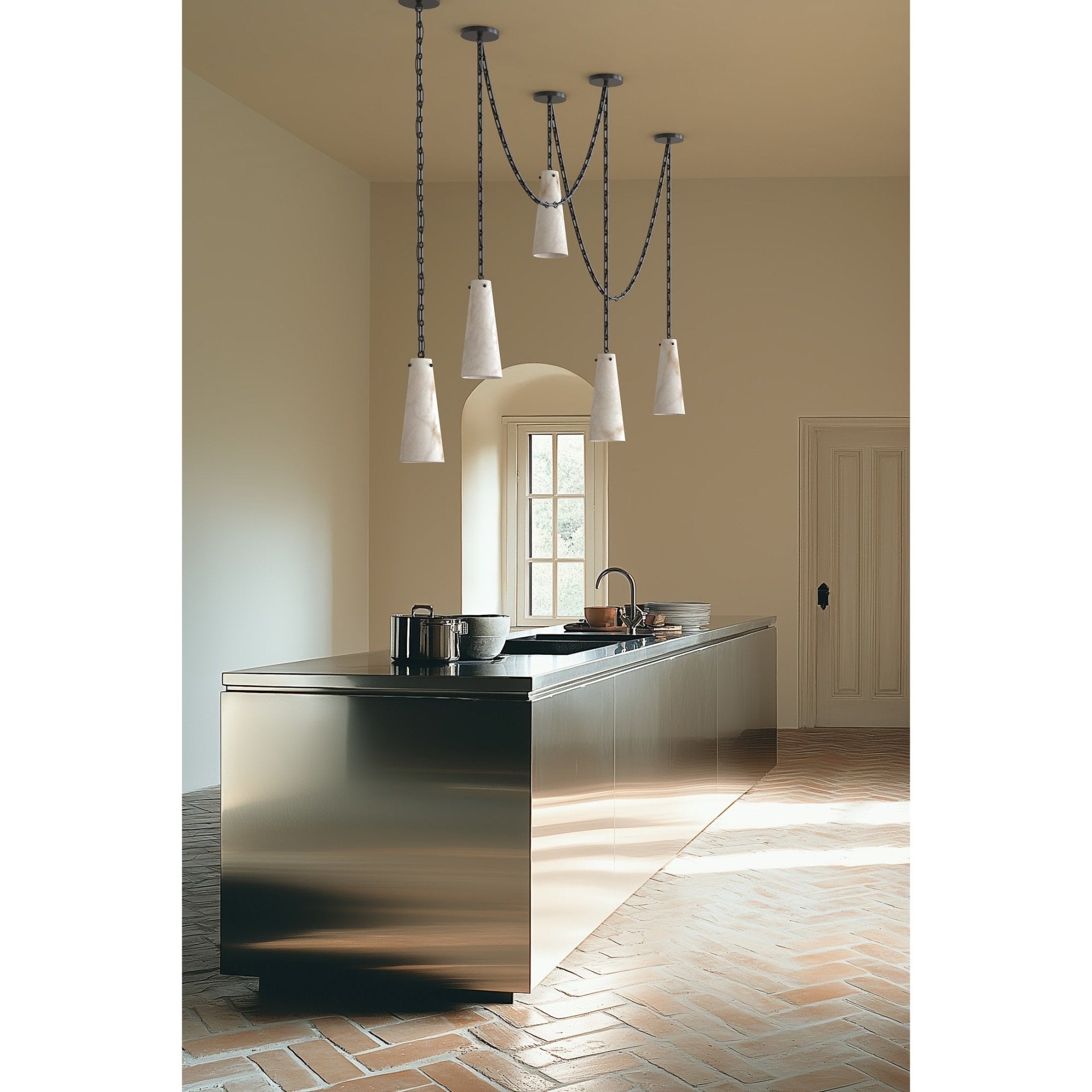 Savona Alabaster Chandelier - Vakkerlight