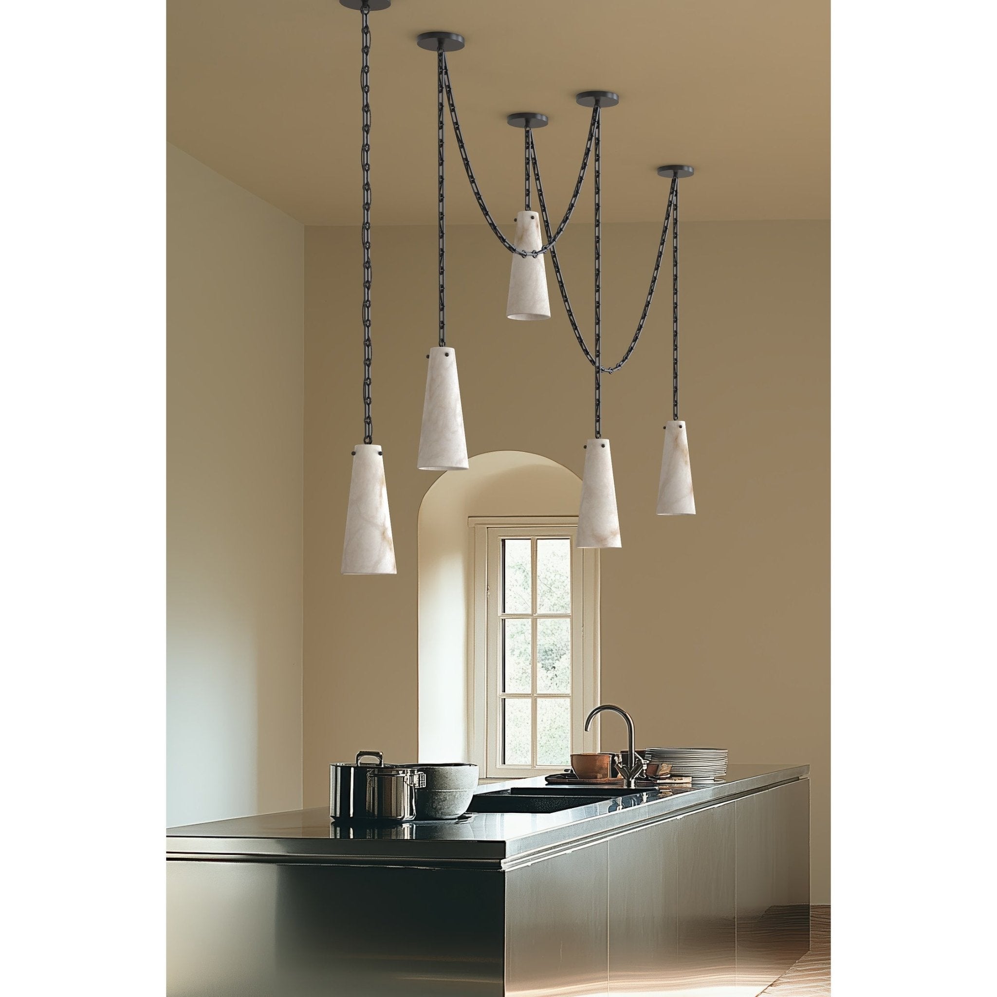 Savona Alabaster Chandelier - Vakkerlight