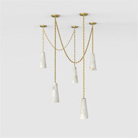 Savona Alabaster Chandelier - Vakkerlight