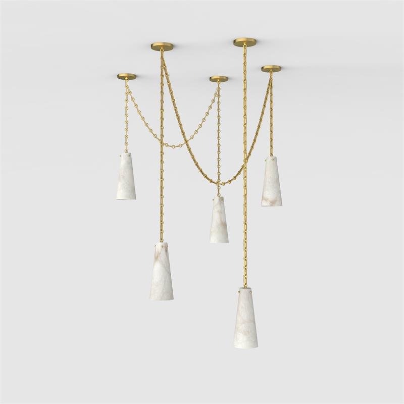 Savona Alabaster Chandelier - Vakkerlight