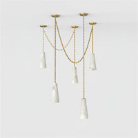 Savona Alabaster Chandelier - Vakkerlight