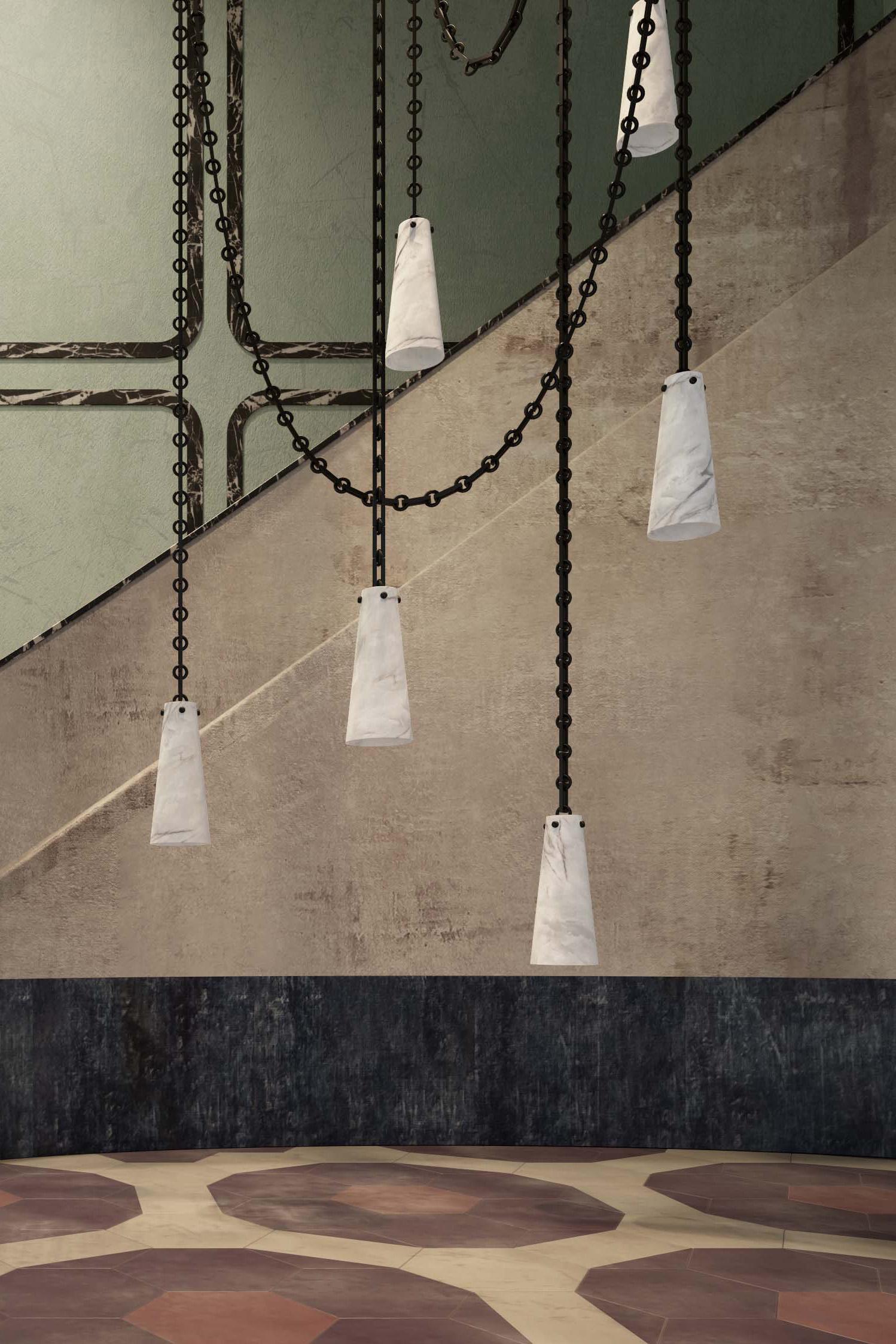Savona Alabaster Chandelier - Vakkerlight