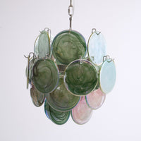 Lunaria Disc Murano Chandelier - Vakkerlight