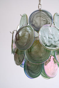 Lunaria Disc Murano Chandelier - Vakkerlight