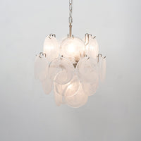 Lunaria Disc Murano Chandelier - Vakkerlight