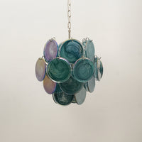 Lunaria Disc Murano Chandelier - Vakkerlight