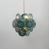Lunaria Disc Murano Chandelier - Vakkerlight