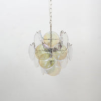 Lunaria Disc Murano Chandelier - Vakkerlight
