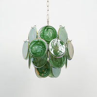 Lunaria Disc Murano Chandelier - Vakkerlight