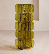 Lush Glass Tower Floor Lamp - Vakkerlight