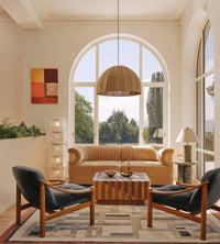 Lush Glass Tower Floor Lamp - Vakkerlight