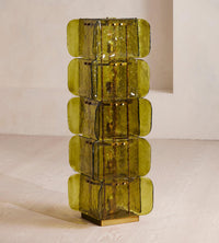 Lush Glass Tower Floor Lamp - Vakkerlight