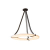 Luxembourg Alabaster Chandelier, Contemporary art style, suitable for art galleries and living rooms