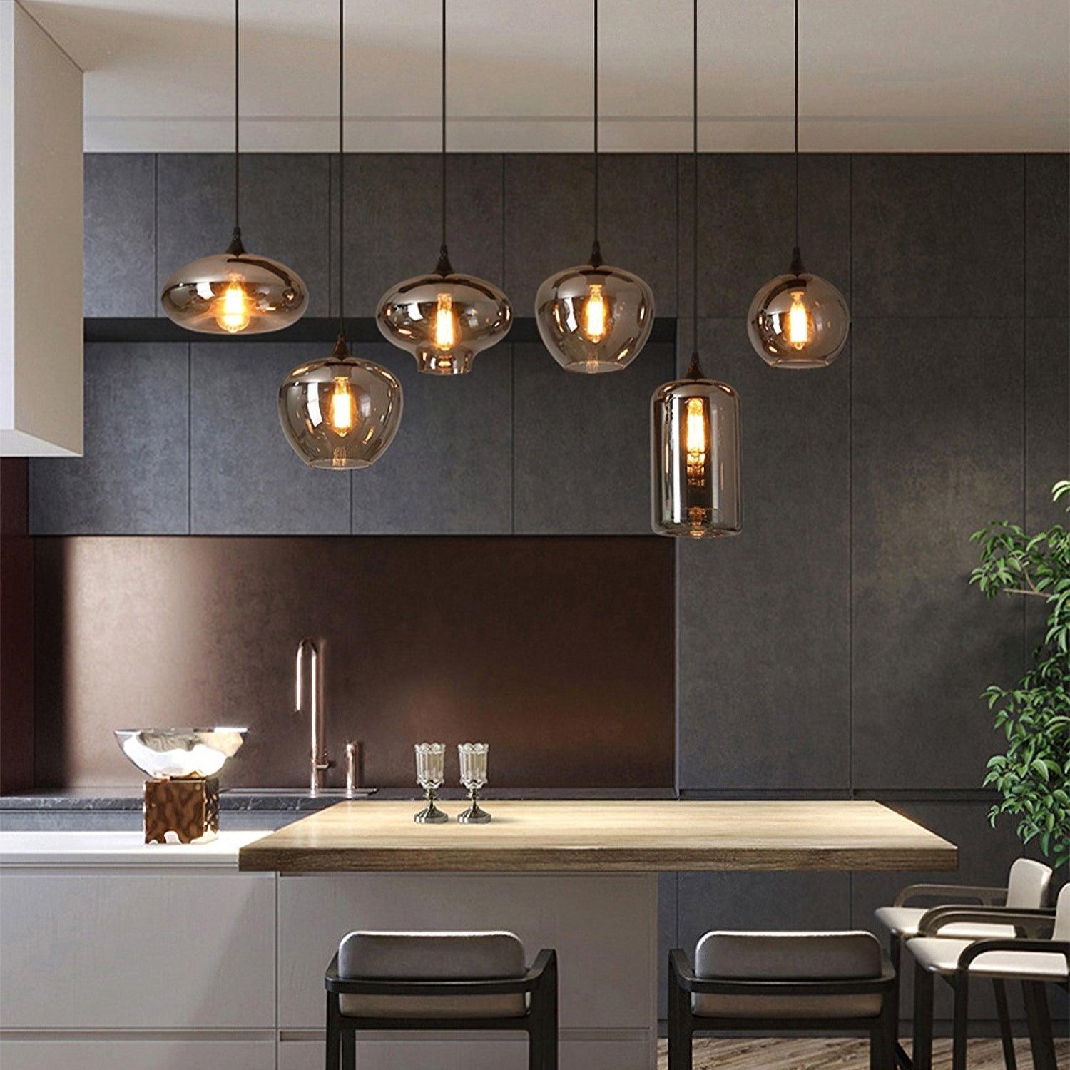 Bottle Glass Pendant Light - Vakkerlight