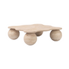 Mesa Pebble Coffee Table, Wabi-sabi style, suitable for living rooms and tea rooms