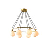 Miira Alabaster Chandelier, Modern light luxury style, suitable for living room and dining room